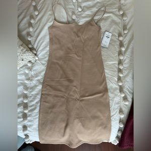 NWT Abercrombie soft AF ribbed body con dress